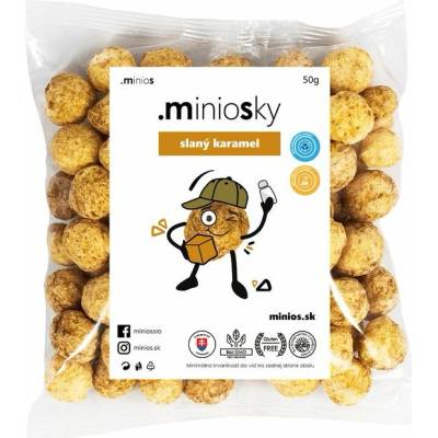 MinioS Miniosky kukuričné chrumky – Slaný karamel 50 g