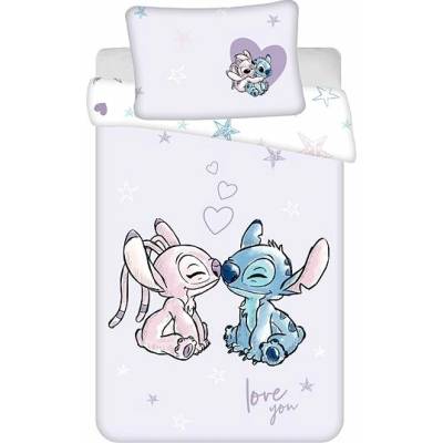 Jerry Fabrics obliečky Lilo a Stitch Heart 140x200 70x90