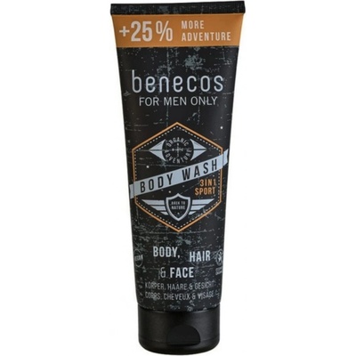 benecos sprchový gel Sport pro muže 250 ml