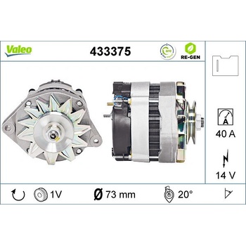 generátor VALEO 433375