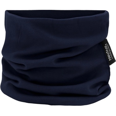 Neutral kruhová šála z organické bavlny Námořní modrá – Zboží Mobilmania