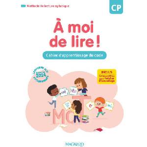 À moi de lire ! CP - Cahier d'apprentissage du code (2024)