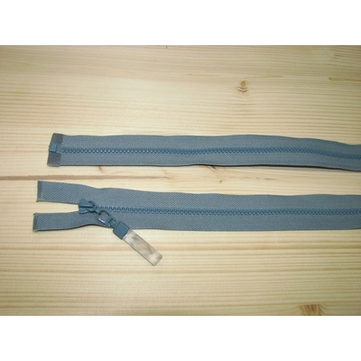 Kostenný zips šedá tmavá 3mm deliteľný jednosmerný 30cm