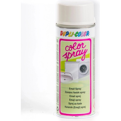 DUPLI COLOR DC Email sprej na bielu techniku - špecial - biely - 400 ml
