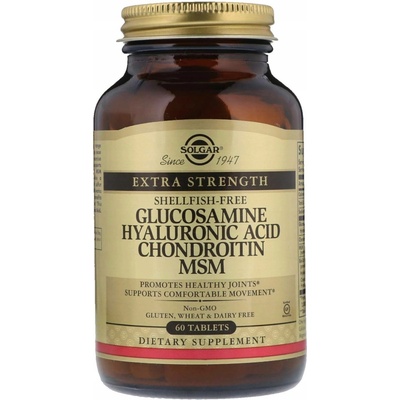 Solgar Glucosamine Hyaluronic Acid Chondroitin MSM, 60 tablet