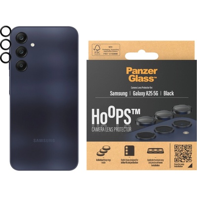 Panzer Протектор за камера PanzerGlass - Hoops, Galaxy A25 5G, черен (5711724012259)
