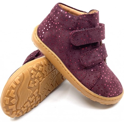 Froddo Barefoot obuv First Step G2130360-12 bordeaux