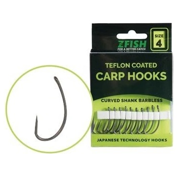 Zfish Curved Shank Barbless vel.4 10 ks