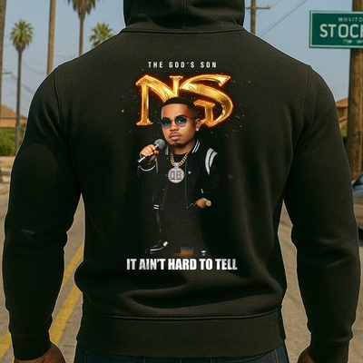 Hoodstyle Rap Toon NAS мъжко худиHOOD-hoodie-1581 - , размер