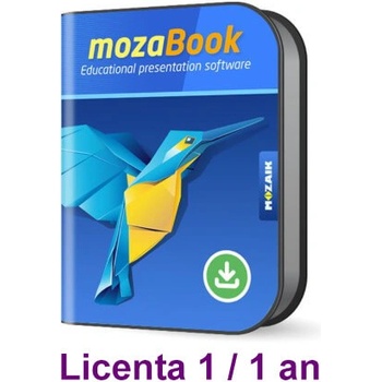 Moza Софтуер Mozabook School-lab, интерактивни лабораторни уроци в реално време, лиценз 1 / 1 година (Moza-ED-mksclb1)