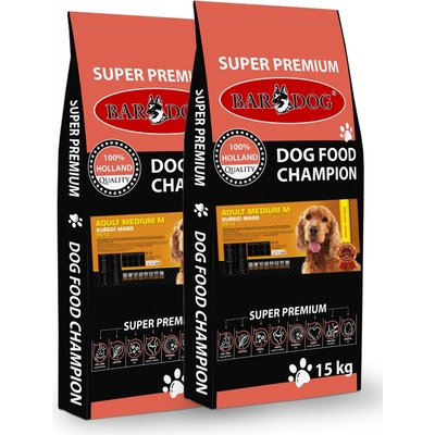 Bardog Adult Medium M 2 x 15 kg