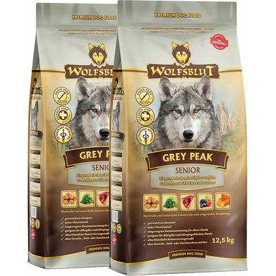 Wolfsblut Grey Peak Senior 2 x 12,5 kg