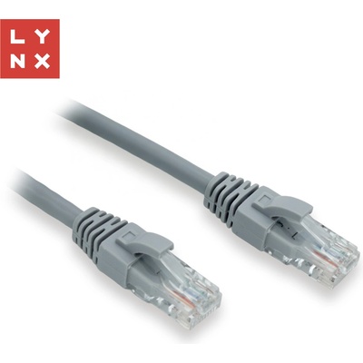 Lynx CS LX-UTP6-050-GREY UTP patch Cat6 PVC 5m šedý