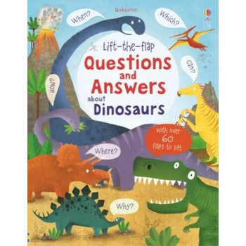 Image 1 of Lift-the-flap Questions and Answers about Dinosaurs