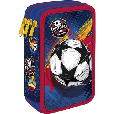 Colorino Ученически несесер с пособия Colorino - Jumper 3 - Football