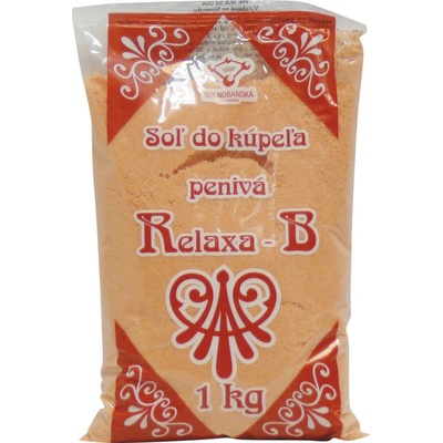 RelaxaB soľ do kúpeľa penivá 1 kg