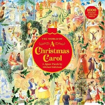 Jigsaw The World of a Christmas Carol A 1000-Piece of the Classic Dickens Tale Illustrated by Michael Kirkham