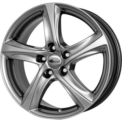 BROCK B25 8x18 5x100 ET35 chrome silver