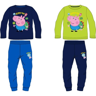 Chlapčenské pyžamo Prasiatko Peppa modrá