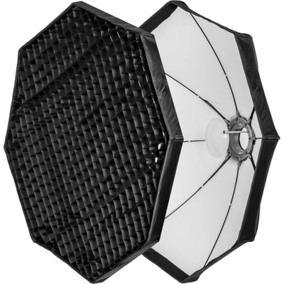 Phototools Beauty dish biely rýchlorozkladací s voštinou, adaptér Bowens 100 cm