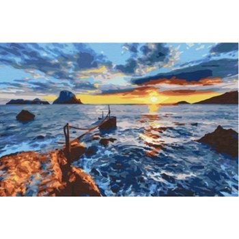 Norimpex - Puzzle Diamant painting: Rough seas 30x40cm - 1 - 39 piese