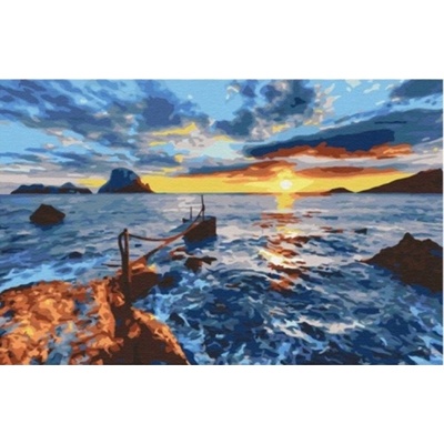 Norimpex - Puzzle Diamant painting: Rough seas 30x40cm - 1 - 39 piese