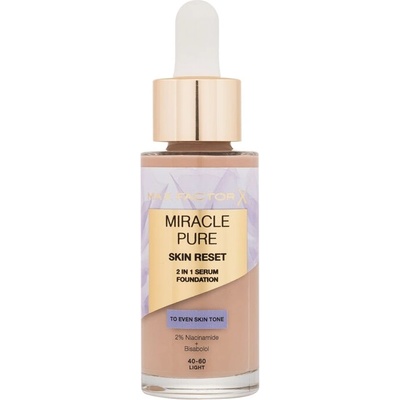 Miracle Pure Skin Reset 2in1 Serum Foundation от Max Factor за Жени Грим 30мл