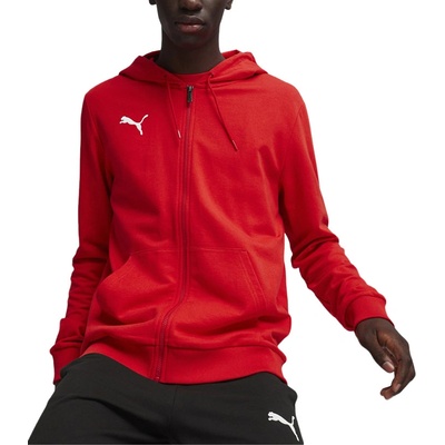 Puma teamGOAL Casuals Hooded Jacket červená