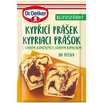 Dr. Oetker Kypriaci prášok do pečiva s vínnym kameňom 15 g