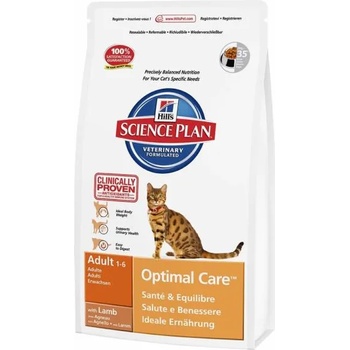 Hill's SP Feline Adult Optimal Care Lamb & Rice 2 kg