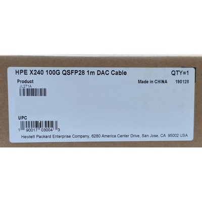 HP JL271A X240 100G QSFP28, 1m