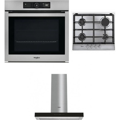 Set Whirlpool AKZ9 9480 IX + AKR 351/IX + WHBS 62F LT K