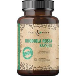 Sports & Health Solutions Златен корен, 500 mg, 120 капсули, Sports & Health Solutions (ZDLIJ)