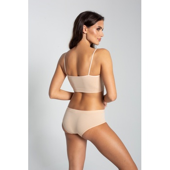 Gatta Bodywear Mimi Дамски безшевни бикини с ниска талия, телесен цвятEH-1033-NATURAL - Черен, размер M