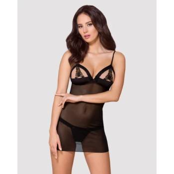 Obsessive Комплект нощница и прашки Obsessive 865-CHE-1