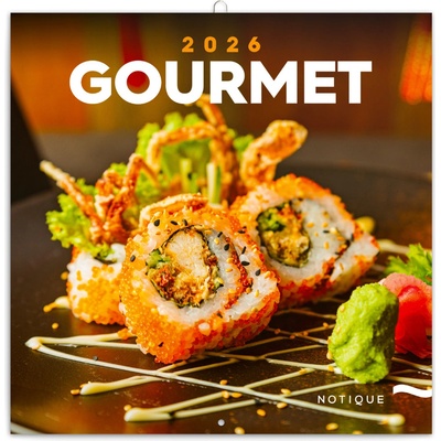 NOTIQUE Poznámkový Gourmet 30 x 30 cm 2026
