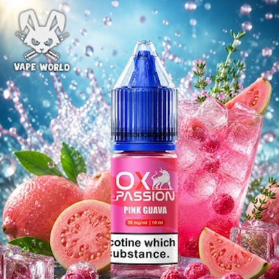 Oxva OX Passion Salts Pink Guava 10 ml 20 mg