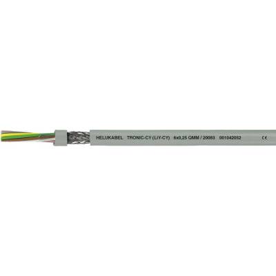 Helu 20030-1000 dátový LiYCY 3 x 0.25 mm² sivá 1000 m