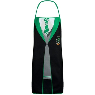 CurePink zástěra Harry Potter Slytherin Zmijozel