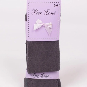 Image 1 of Детски памучен чорапогащник в тъмносив цвят