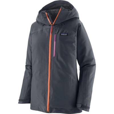 Patagonia Дамско ски яке Patagonia Women's Insulated Powder Town Jacket Ski jacket - Smolder Blue / Orange Peel - размер XL (104-5997-0415)