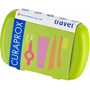 Curaprox Travel set zelený 2 ks zubních kartáčků + zubní pasta 10 ml dárková sada