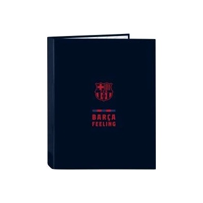 F. C. Barcelona Папка с пръстени F. C. Barcelona Морско син A4 (26.5 x 33 x 4 cm)