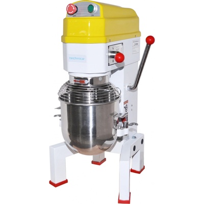 Technica Planetární mixér 10 l Bakery Line inox bílá žlutá