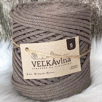 Velká vlna Špagát 5mm Vápenec