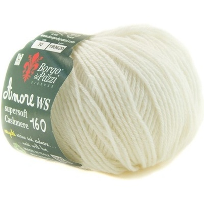 Borgo de' Pazzi Amore WS Super soft Cashmere 160 Krémová 30