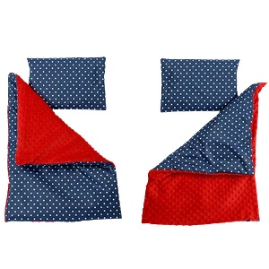  Бебешки спален комплект Minky 4 части 70 х 50 см 64241-D13