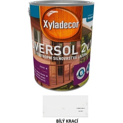 XylaDecor Oversol 2v1 0,75 l biela krycí