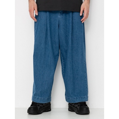 Obey Oliver Denim Pleated light indigo