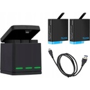 Telesin Nabíječka pro GoPro Hero 8 + 2 batérie GP-BNC-801